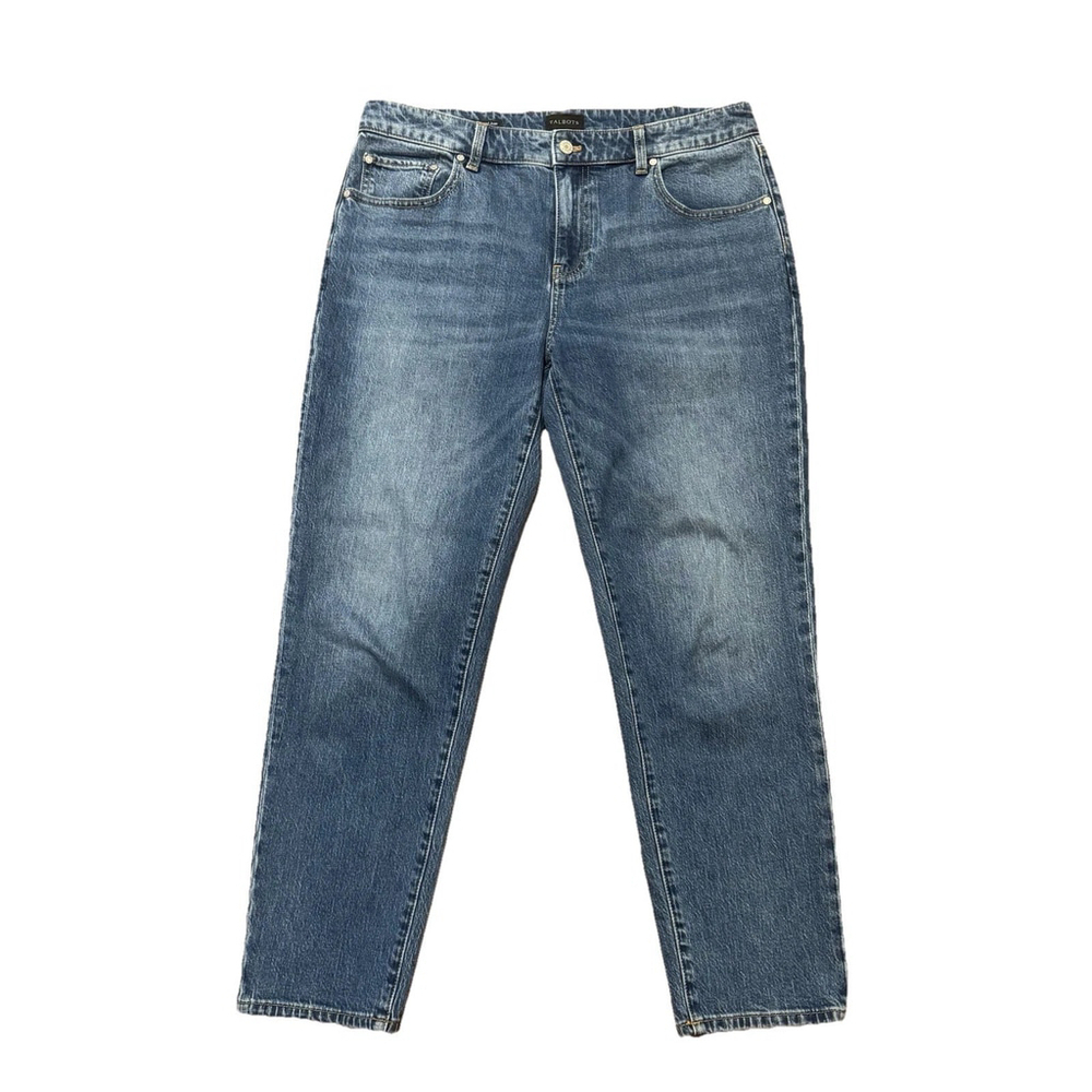 Talbots Everyday Relaxed Jean Size:10 Straight Classic Denim Women Blue
